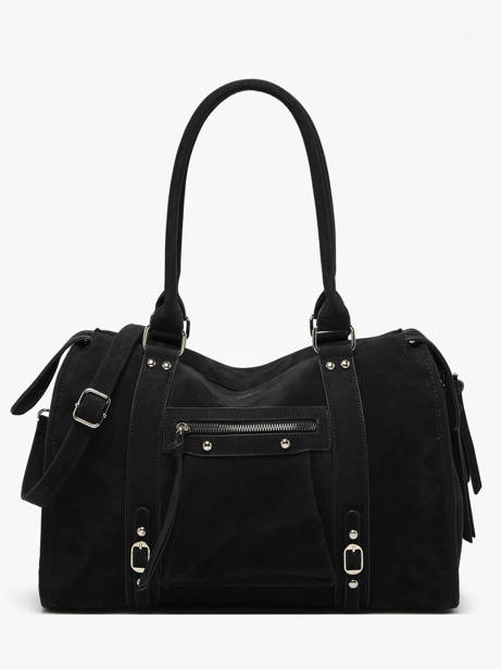 Sac Porté épaule Velvet Miniprix Noir velvet F7509