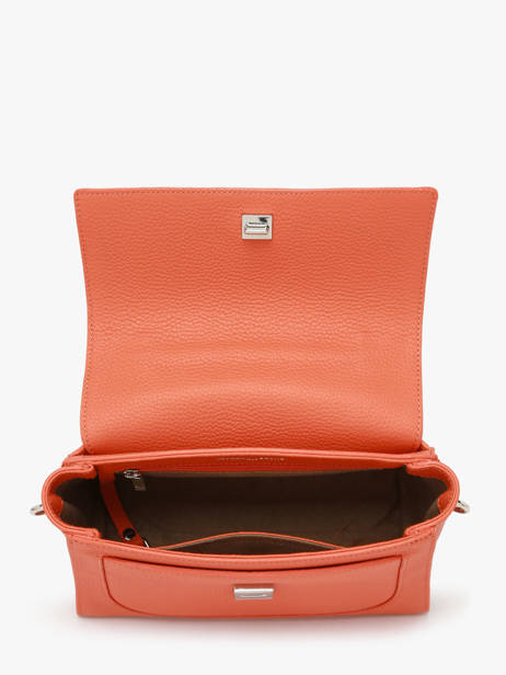 Sac Bandoulière Charlene Cuir Nathan baume Orange event 9 vue secondaire 3