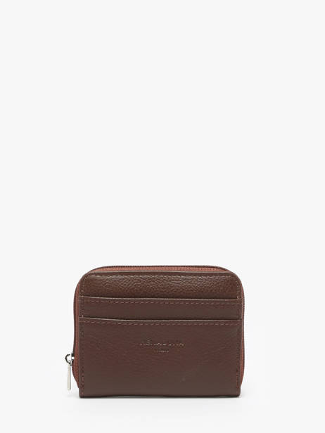 Leather Card Holder Confort Hexagona Brown confort 463042