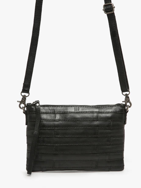 Sac Bandoulière Heritage Cuir Biba Noir heritage LEB16L vue secondaire 2