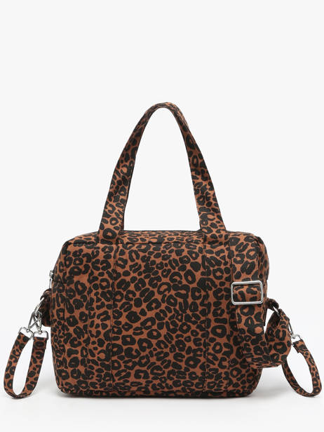 Sac à Main Mini Darcy Coton Recyclé Rivedroite Bleu wild tribe MDARCWIL vue secondaire 4