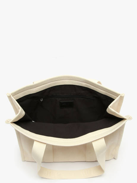 Shoulder Bag Cabas Cotton Vanessa wu Beige cabas MA0135 other view 3