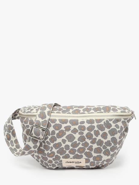 Recycled Coton Custine Belt Bag Rivedroite Gray into the wild CUSTIINT