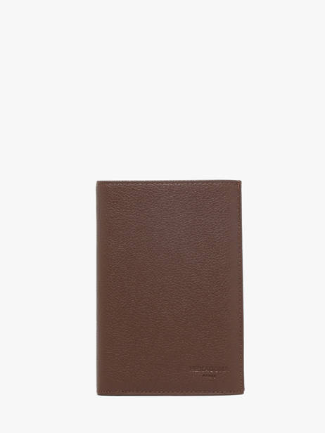 Wallet Leather Hexagona Brown confort 461009