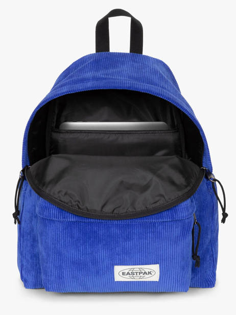 Sac à Dos 1 Compartiment Eastpak Bleu mono ribs A5BG4RIB vue secondaire 2
