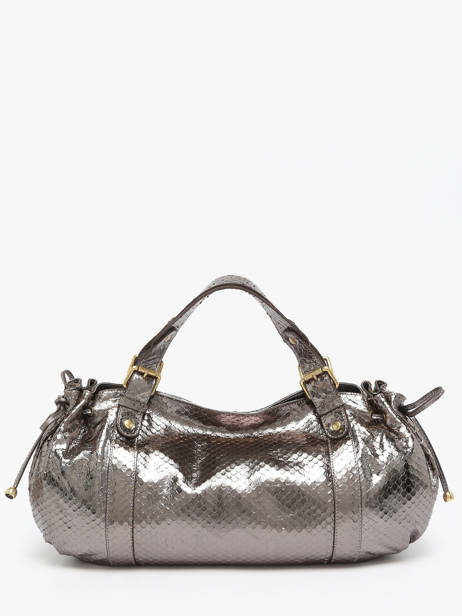 Sac Porté épaule Serpent Cuir Gerard darel Gris serpent DCS01472 vue secondaire 4