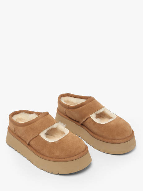 Chaussures Derbies En Cuir Ugg Marron women 1167612 vue secondaire 2