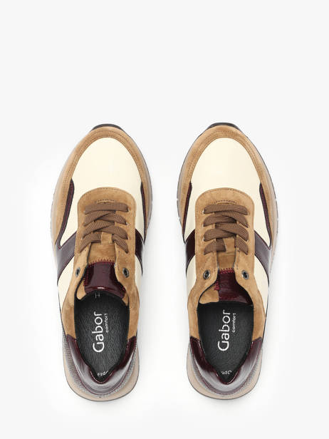 Sneakers In Leather Gabor Brown women 20 other view 4