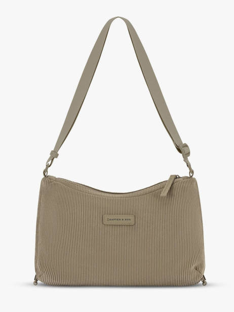 Crossbody Bag Skara Small Cord Kapten and son Green cord SC