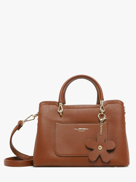 Shoulder Bag Grained Miniprix Brown grained H6931
