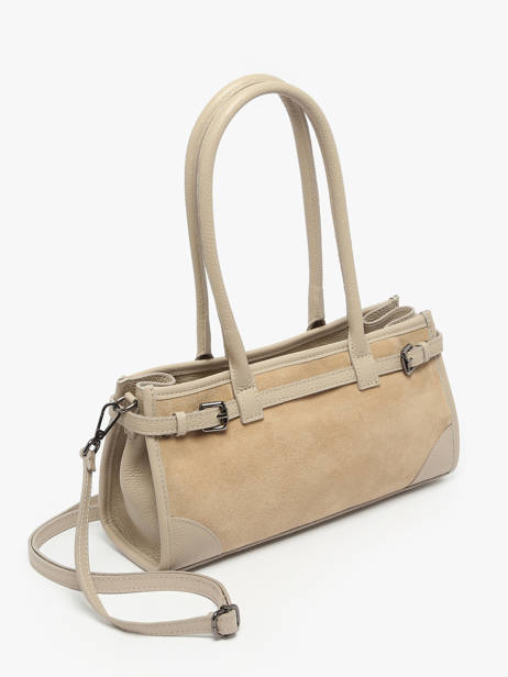 Sac Porté épaule Velvet Caviar Milano Beige velvet caviar VC25062 vue secondaire 2