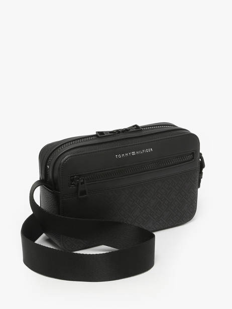 Crossbody Bag Monogram Tommy hilfiger Black monogram AM13837 other view 2