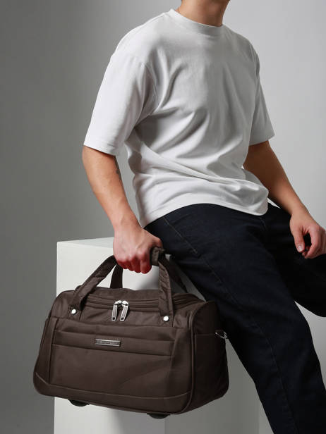 Sac De Voyage Cabine Travel Snowball Marron travel 23740 vue secondaire 1