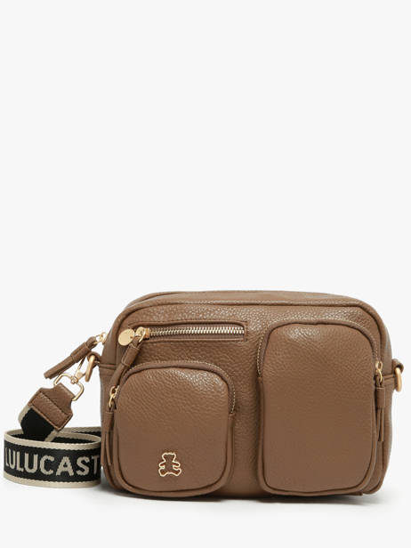 Sac Bandoulière Pocket Lulu castagnette Marron pocket ZAHRA