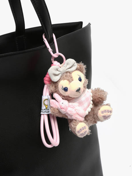 Pink Bear Bag Charm Miniprix Pink charms BB other view 1