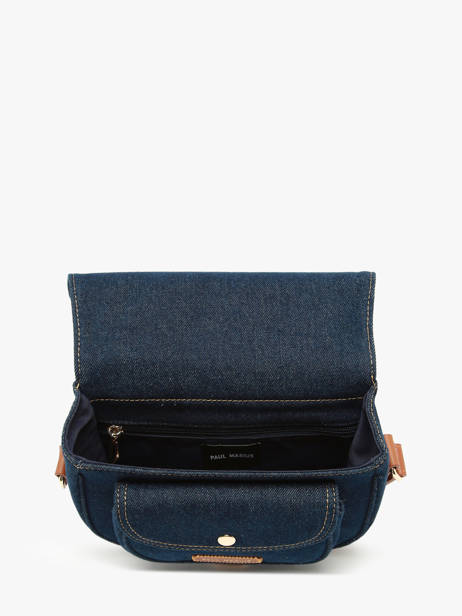 Sac Le Bohémien Denim Brut Paul marius Bleu denim brut BOHEMDEB vue secondaire 3
