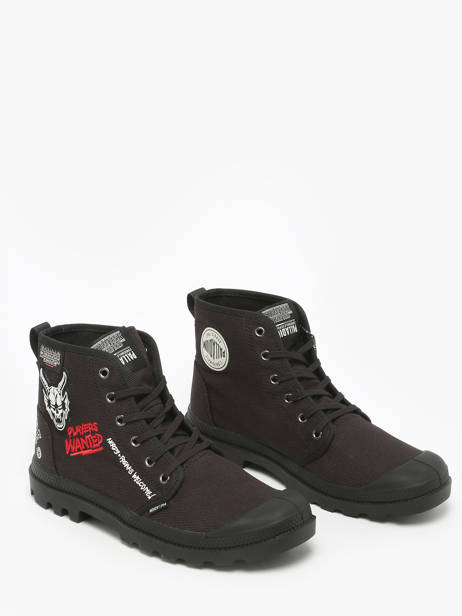 Boots Palladium Black men 74496001 other view 1