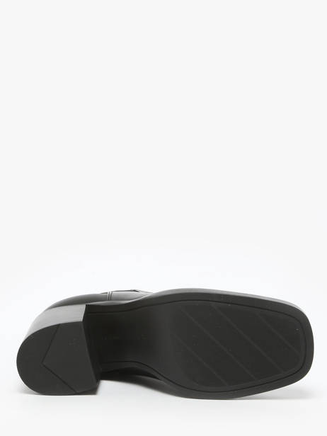 Heeled Boots In Leather Tommy hilfiger Black women 8844BDS other view 5