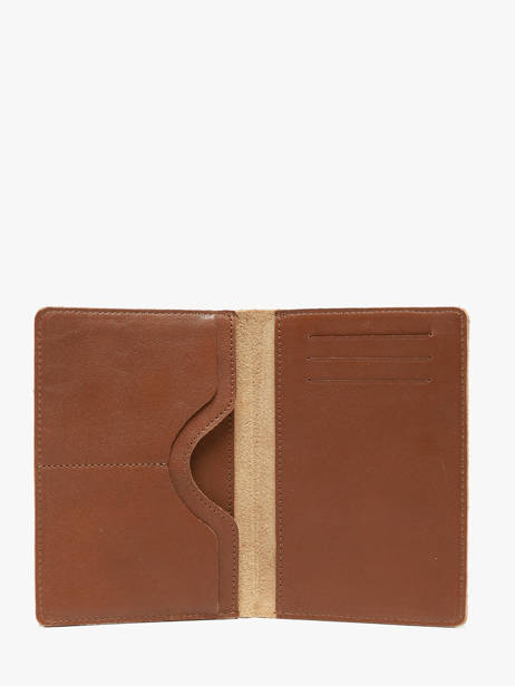 Passport Holder Mila louise Brown vintage 3868PA other view 1