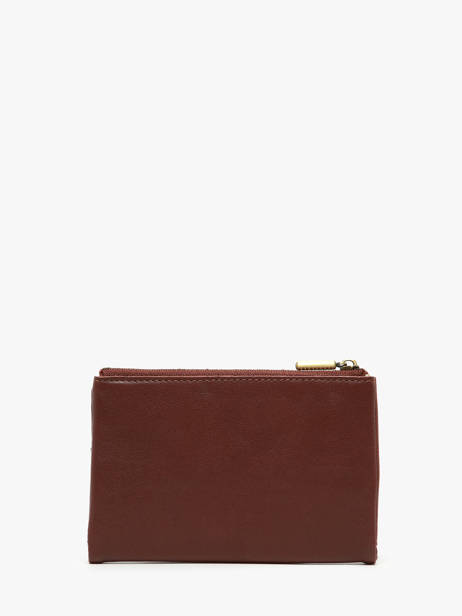 Wallet Leather Mila louise Beige vintage 3760C other view 2