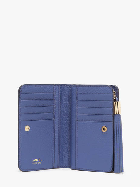 Compact Leather Premier Flirt Wallet Lancel Blue premier flirt A11136 other view 1