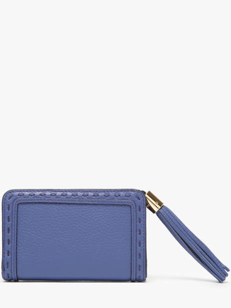 Compact Leather Premier Flirt Wallet Lancel Blue premier flirt A11136 other view 3