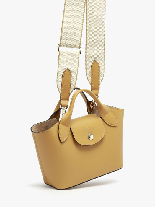 Longchamp Epure timeless Sacs porté travers Jaune