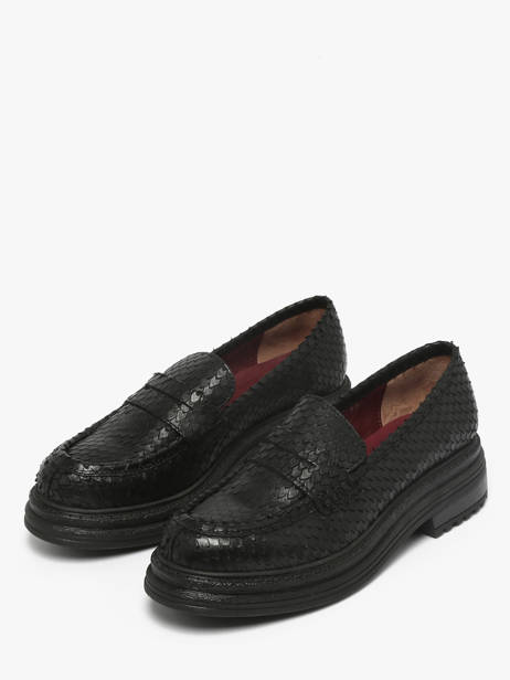 Slippers In Leather Aliwell Black women A0234 other view 2