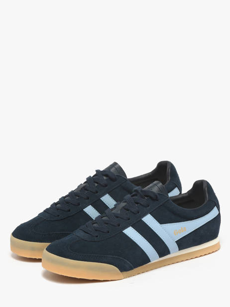Sneakers Apollo In Leather Gola Blue women CLB777 other view 2