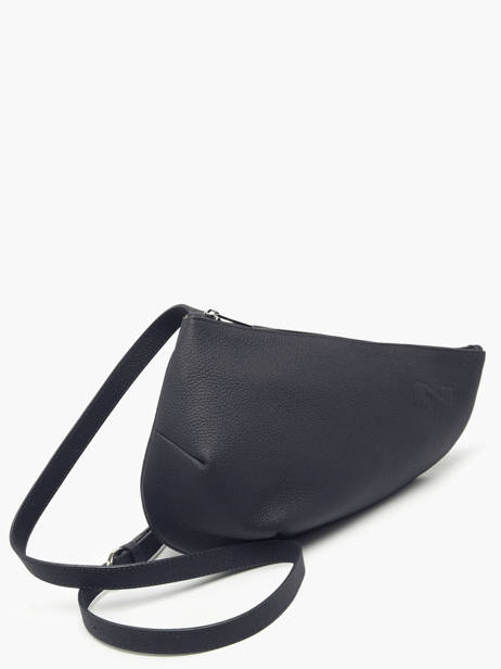 Sac Bandoulière Large City Perle Cuir Nathan baume Bleu n city 1 vue secondaire 2