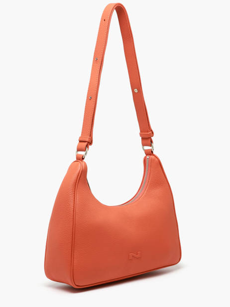 Leather Manaus Shoulder Bag Nathan baume Orange brasil 2 other view 2