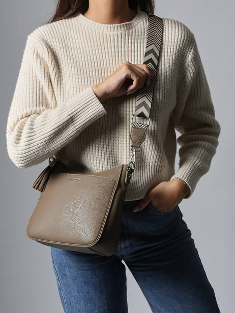 Shoulder Bag Grained Miniprix Brown grained F8575 other view 1