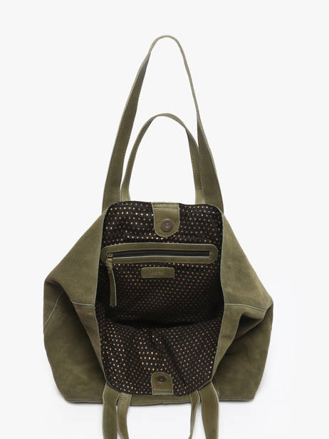 Sac Porté épaule Jasmin Cuir Pieces Vert jasmin 17160092 vue secondaire 3