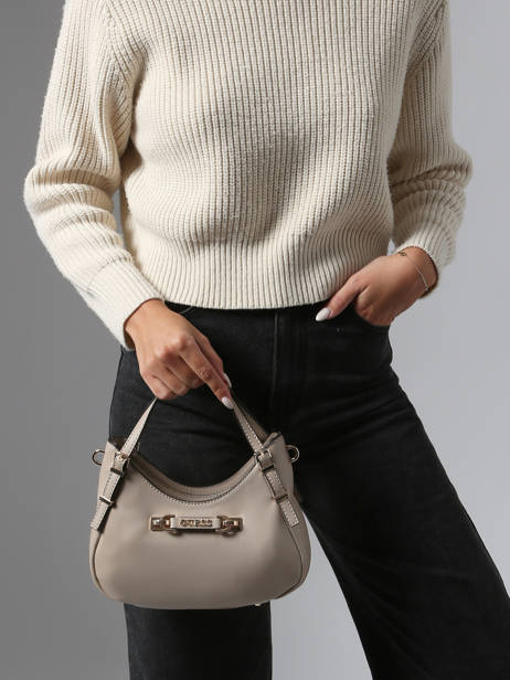 Sac Bandoulière Lefia Guess Beige lefia BG964405 vue secondaire 1