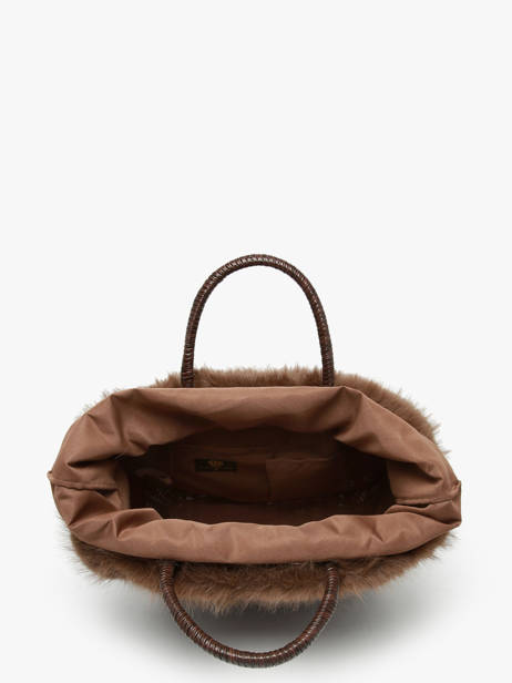 Shopping Bag Doudou Le voyage en panier Brown doudou M other view 4