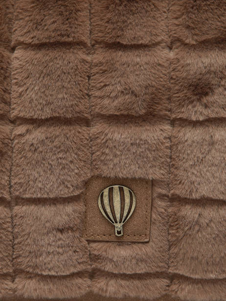 Shoulder Bag Quadri Le voyage en panier Brown quadri AHP271 other view 3