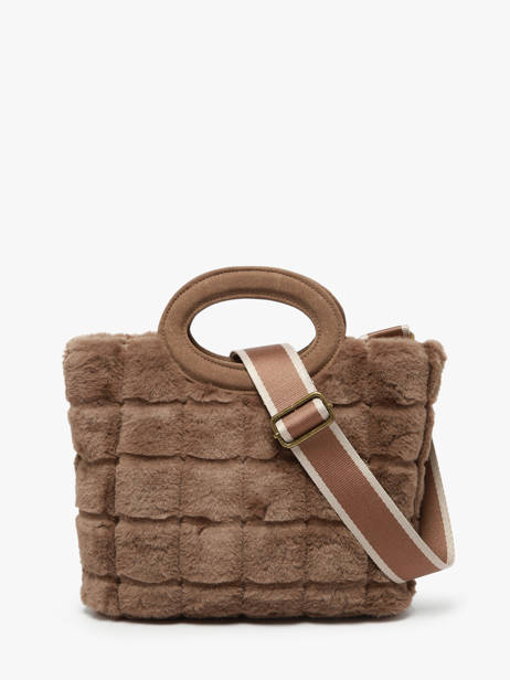 Shoulder Bag Quadri Le voyage en panier Brown quadri AHP271 other view 4