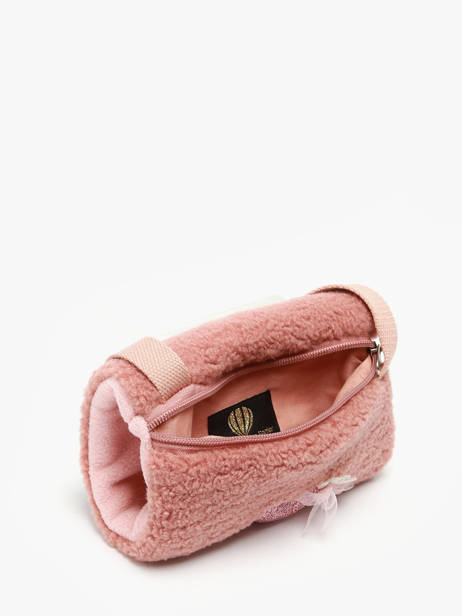Kid's Crossbody Bag Princess Le voyage en panier Pink kids AHP301 other view 2