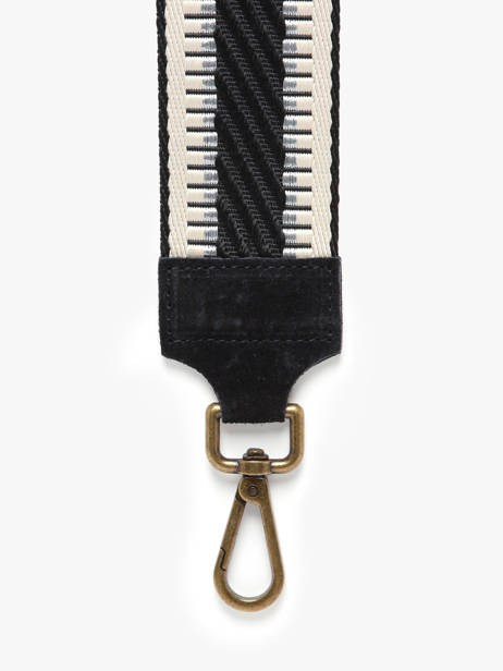 Shoulder Strap Milano Black velvet VE25LIOV other view 1