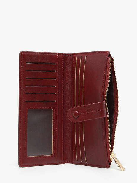 Wallet Lac David jones Red lac P162 other view 1