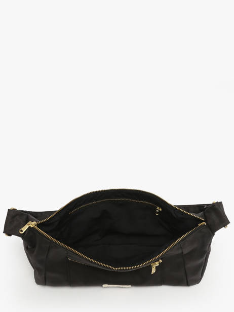 Shoulder Bag Waxed Cotton Rivedroite Black waxed CHARIWAX other view 3