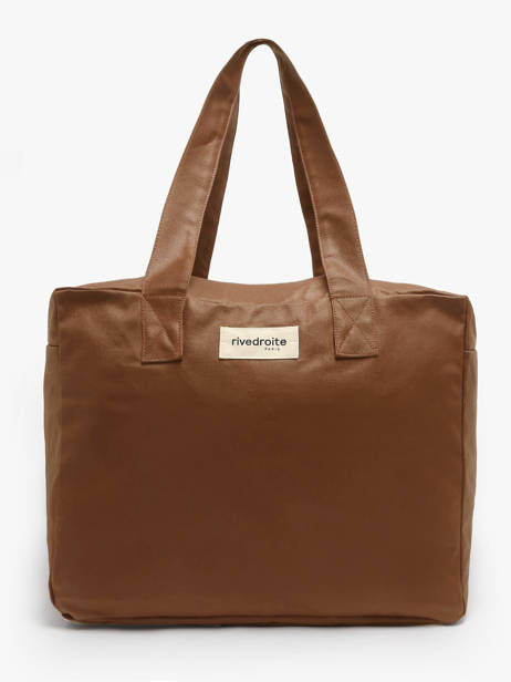 Shoulder Bag Célestins Waxed Rivedroite Brown waxed CELESWAX