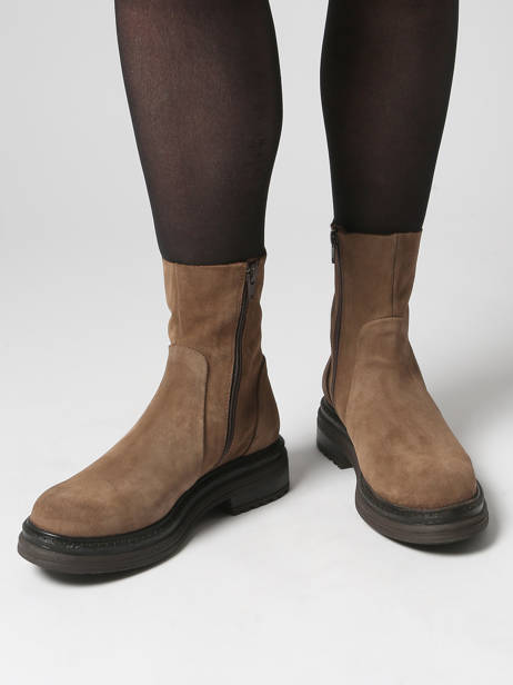 Formal Shoes In Leather Aliwell Brown women A0407 other view 1