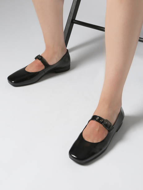 Sneakers In Leather Aliwell Black women A2717 other view 1