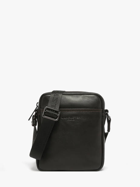 Crossbody Bag Lancaster Brown soft vintage homme 24