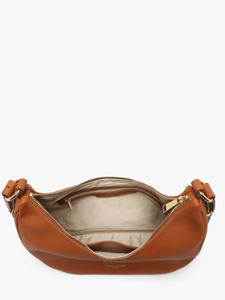 Shoulder Bag Donna Aria Leather Lancaster Brown donna aria 77 other view 3