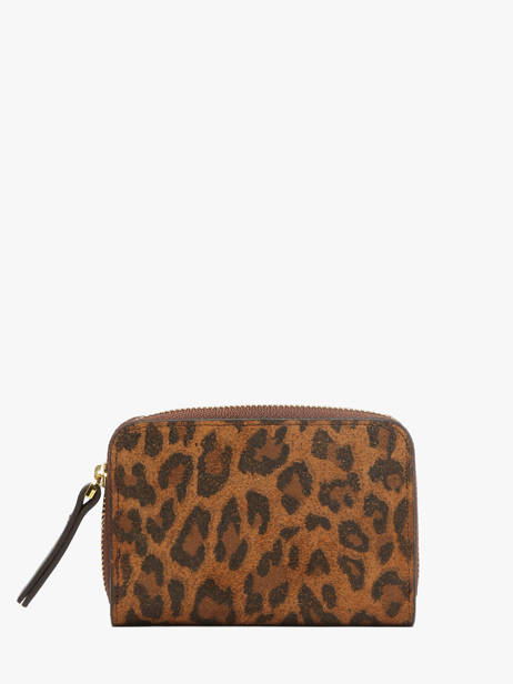 Coin Purse Leather Nat et nin Brown vintage PIA other view 2