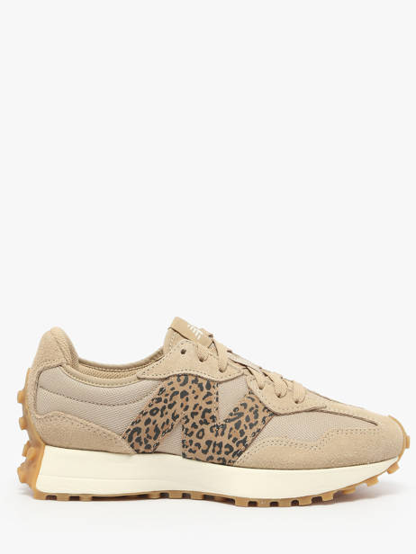 Sneakers In Leather New balance Beige women WS327LPA