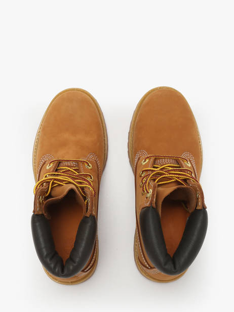 Boots In Leather Timberland Brown women 3617131 other view 3