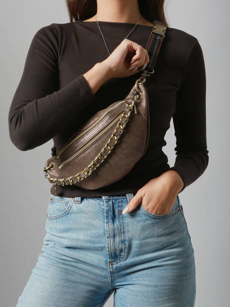 Belt Bag Mila louise Brown vintage 23689X other view 1